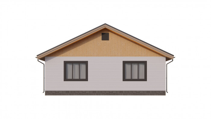 Каркасный дом Волга 10x14