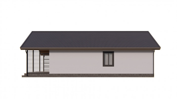 Каркасный дом Волга 10x14