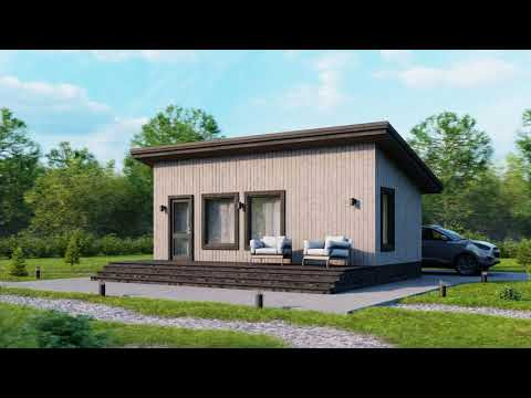 Каркасный дом Акей 4x8