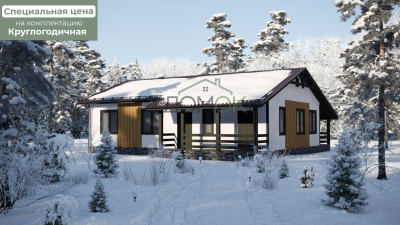 Каркасный дом Олой 9х13