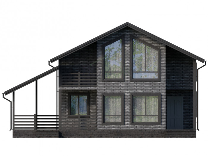 Каркасный дом Обь 9x9 