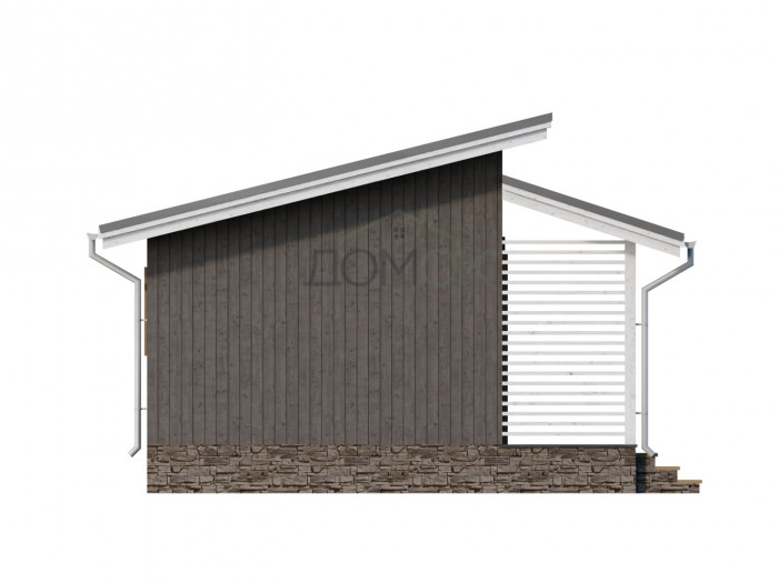 Каркасный дом Акей 4x7