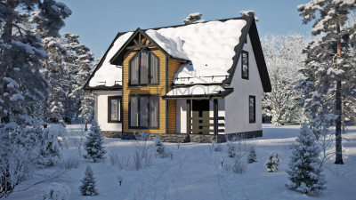 Каркасный дом Отрок 9x7