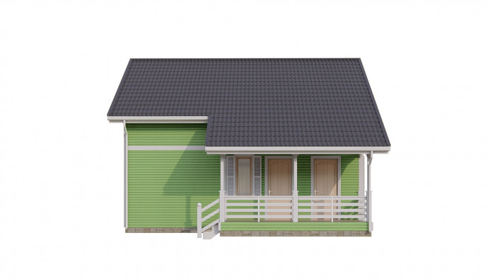 Каркасный дом Тайга 10x8.5