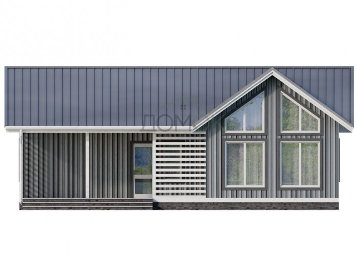 Каркасный дом Самур 10.5х12