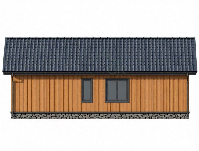 Каркасный дом Самур 10.5х12