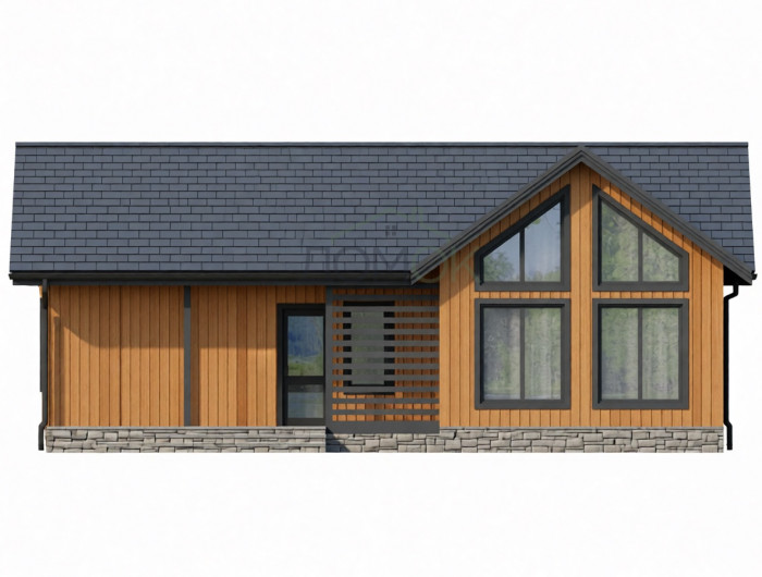 Каркасный дом Самур 10.5х12