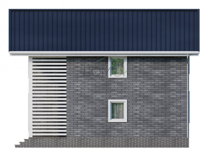 Каркасный дом Обь 8х8.5