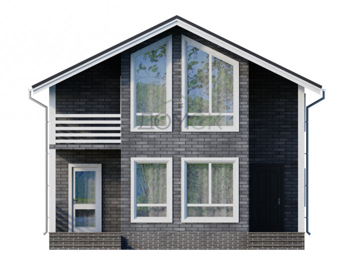 Каркасный дом Обь 8х8.5