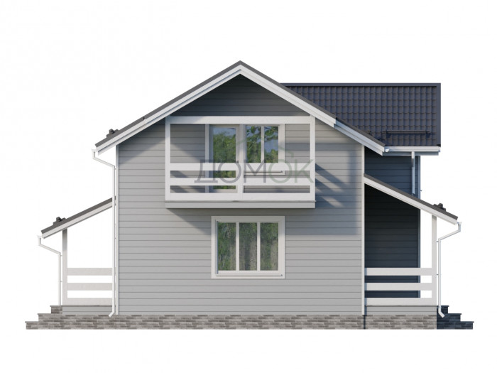 Каркасный дом Елай 8х10.8