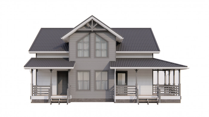 Каркасный дом Ильмень 10.5x10