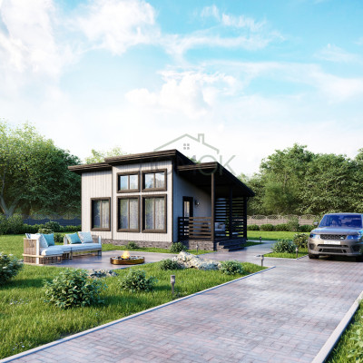 Каркасный дом Агата 7х7