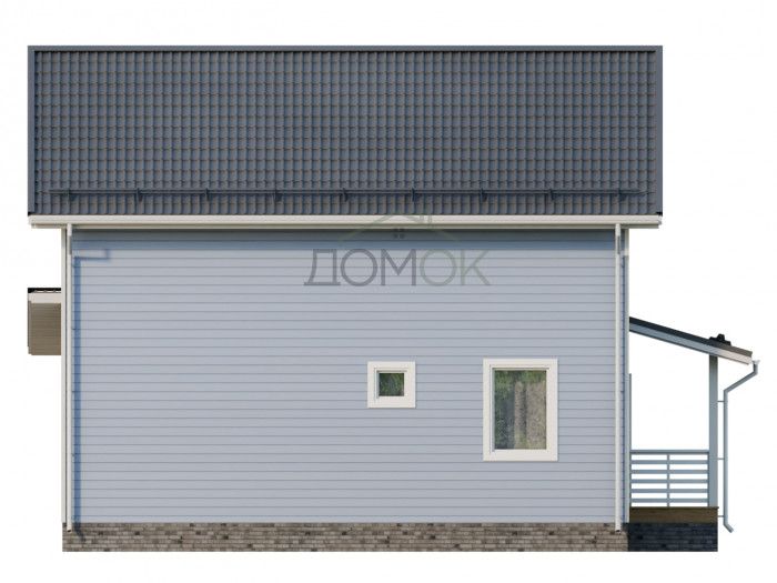 Каркасный дом Яуза 9x9