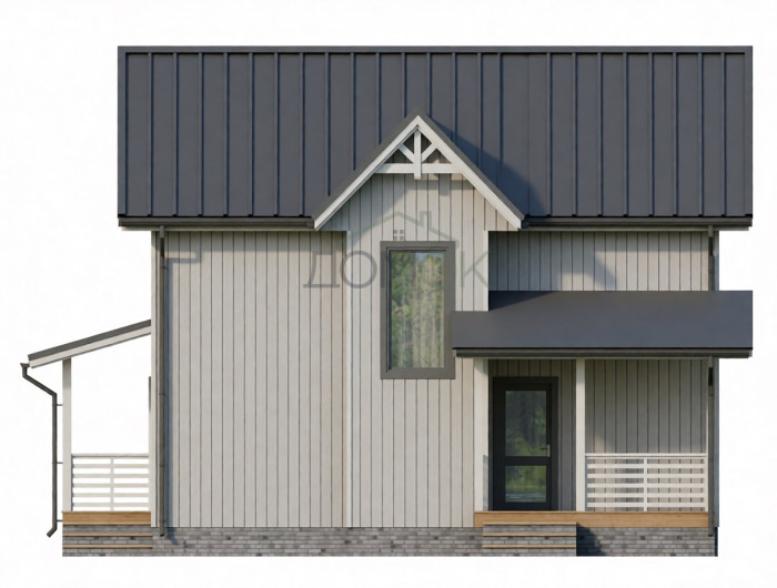 Каркасный дом Яуза 9x9