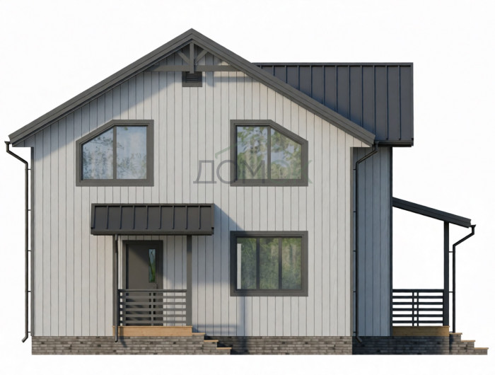 Каркасный дом Яуза 9x9