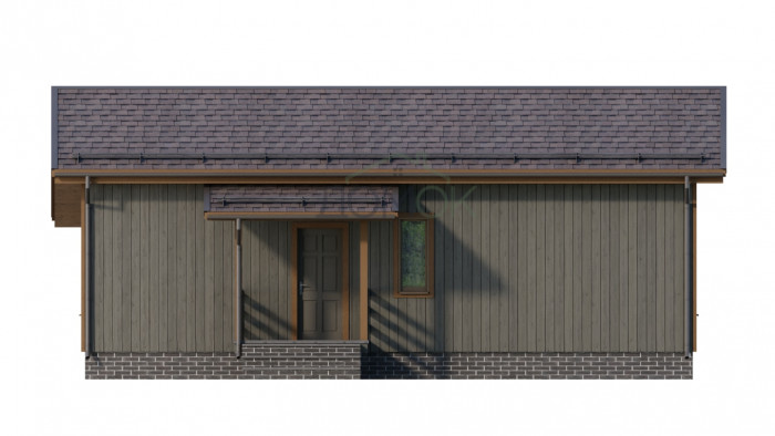 Каркасный дом Ангара 8х11 