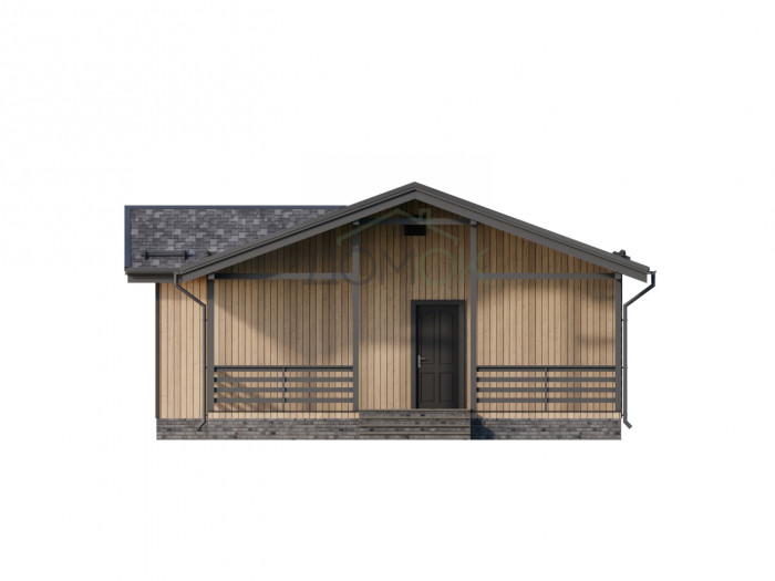 Каркасный дом Лабаз 9x11