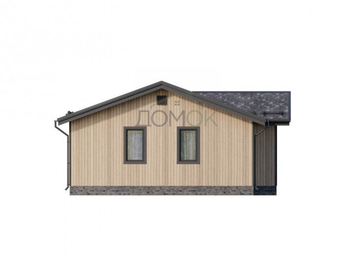 Каркасный дом Лабаз 9x11