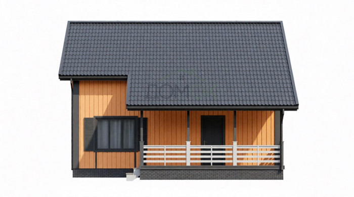 Каркасный дом Остер 9x9