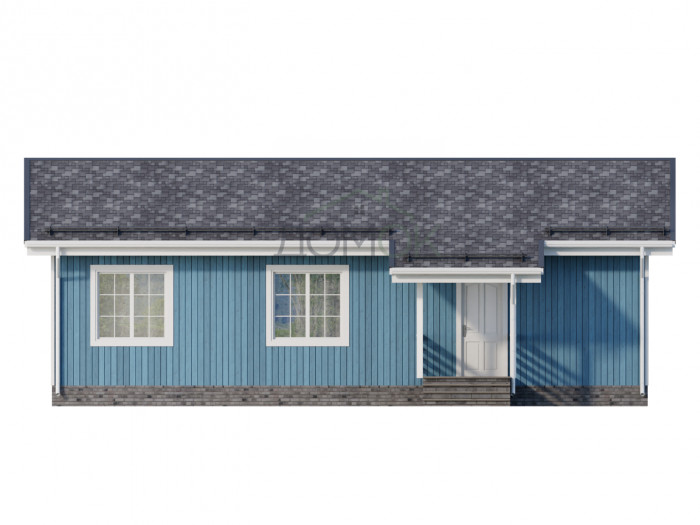 Каркасный дом Катэн 8x12