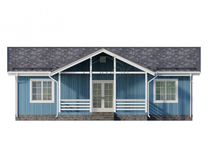 Каркасный дом Катэн 8x12