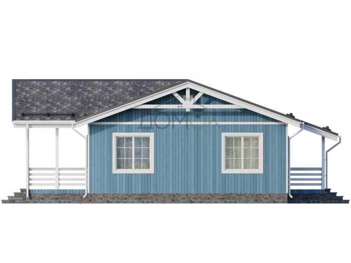 Каркасный дом Катэн 8x12