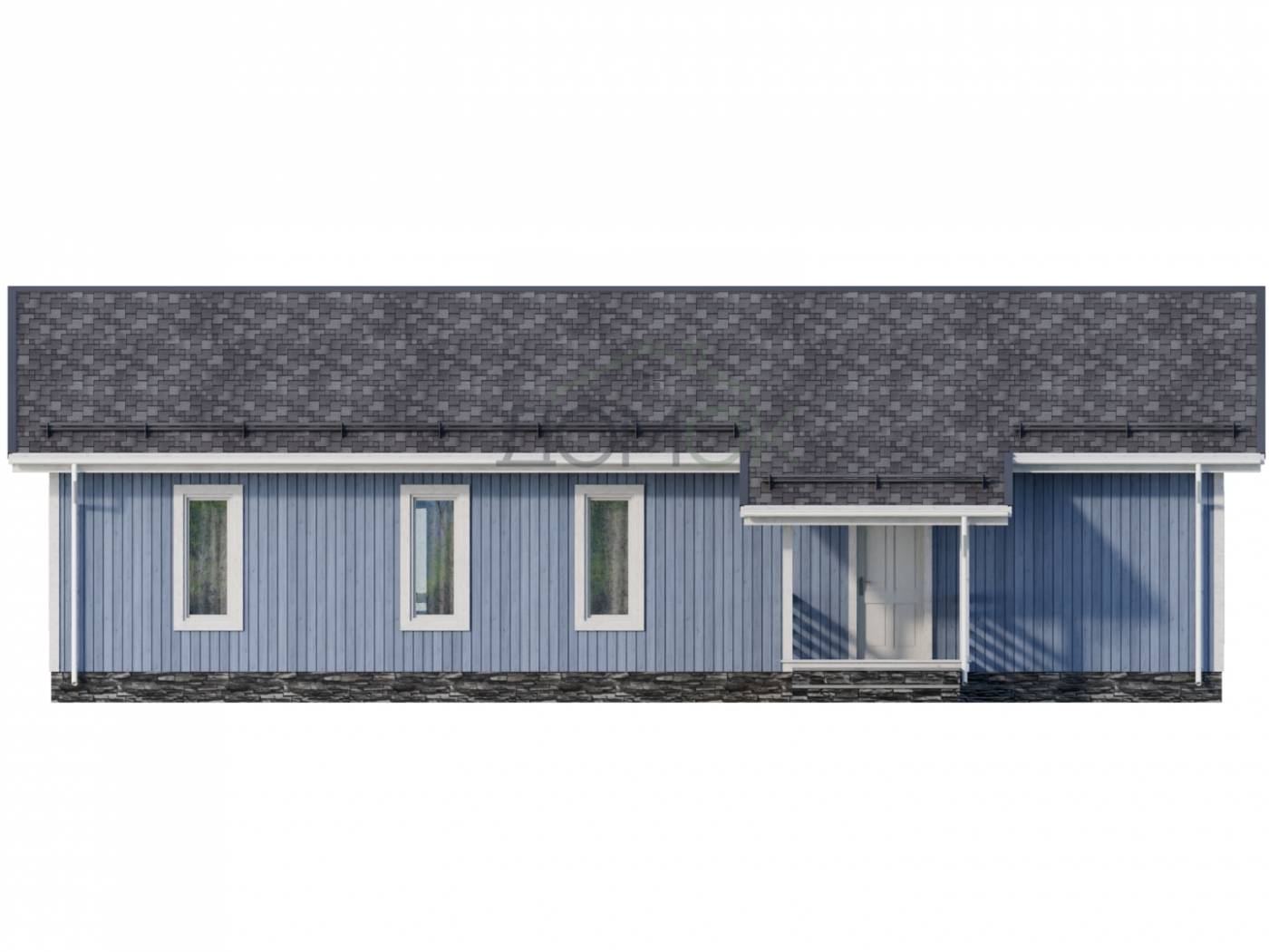 Каркасный дом в Старотитаровская