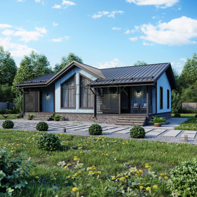 Каркасный дом Альма 8.5x13