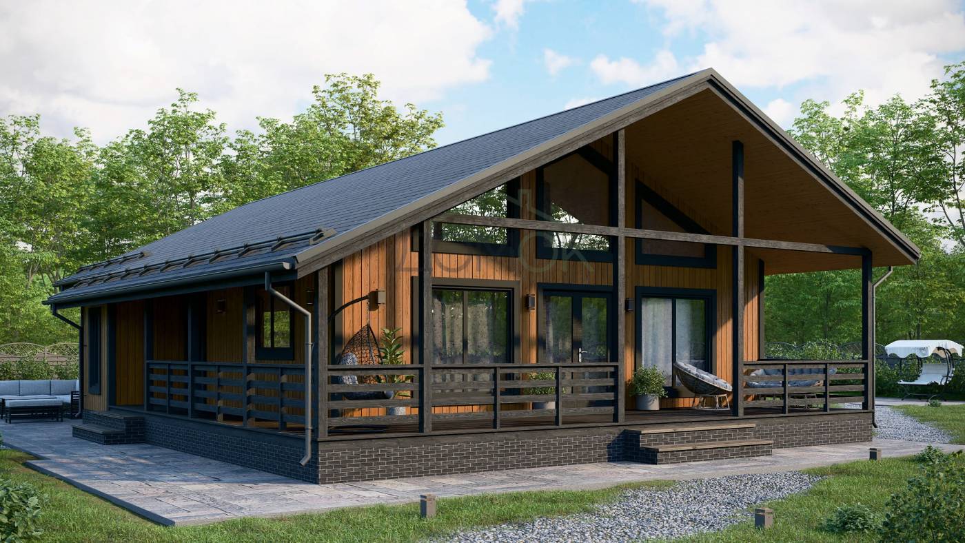 Каркасный дом в Холмский