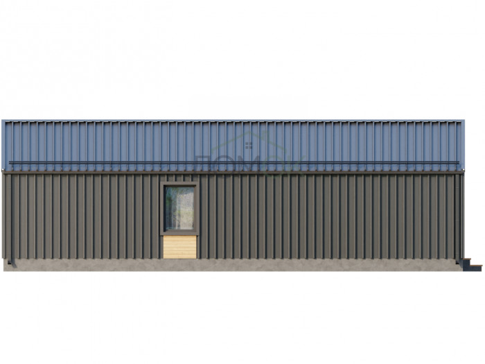 Каркасный дом БАРНЕВА 8х13.5