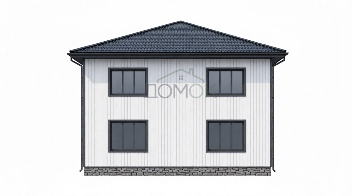 Каркасный дом Терек 9х11