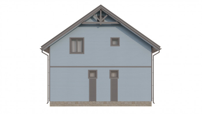 Каркасный дом Селенга 9x8