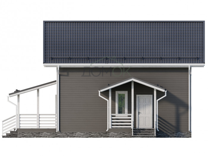 Каркасный дом Тайга-2 8x8.5 