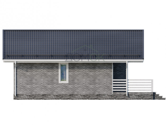 Каркасный дом Паж 9x9