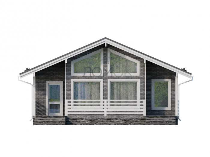 Каркасный дом Паж 9x9