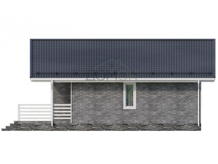 Каркасный дом Паж 9x9