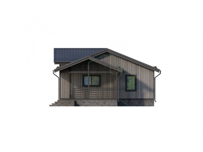 Каркасный дом Абрау 9х15