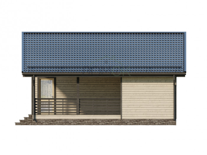 Каркасный дом Шаган 8х10