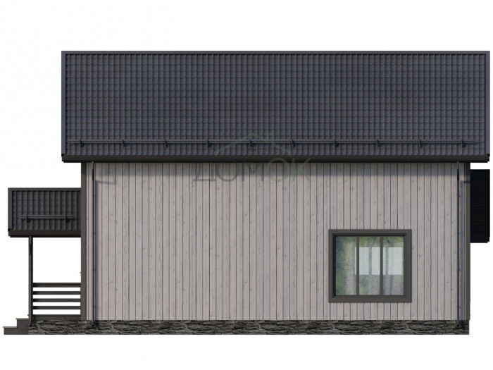 Каркасный дом Тулома 8.4х10.4 