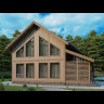 Каркасный дом Велс 8x10