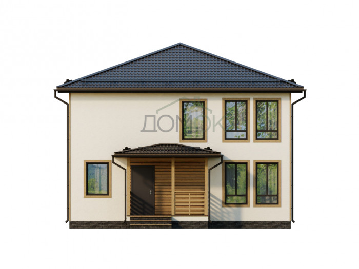 Каркасный дом Вишера 9.5х10.5 