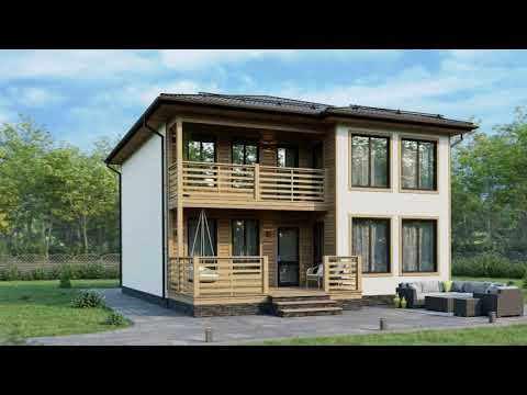 Каркасный дом Вишера 9.5х10.5 