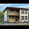 Каркасный дом Вишера 9.5х10.5 