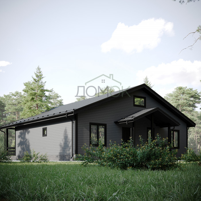 Каркасный дом Стивер 10.5х12 Лофт 