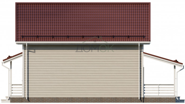 Каркасный дом Вильент-2 7х9