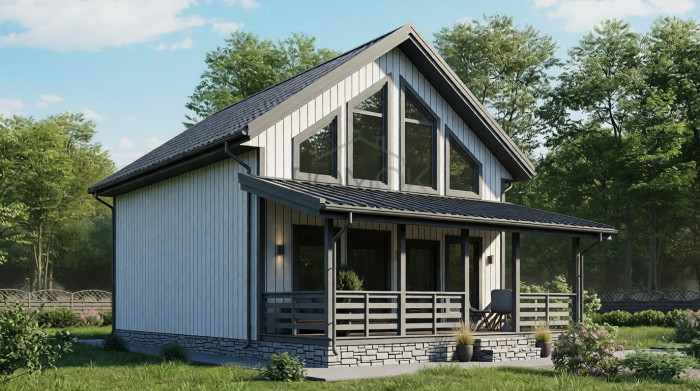 Каркасный дом Вильент-2 7х9