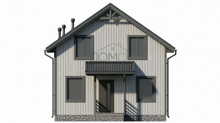 Каркасный дом Вильент-2 7х9