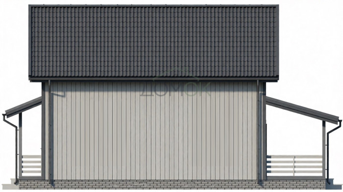 Каркасный дом Вильент-2 7х9