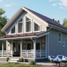 Каркасный дом Вильент-2 7х9