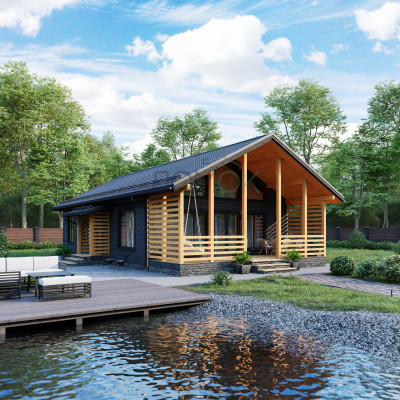 Каркасный дом Стивер 8х12